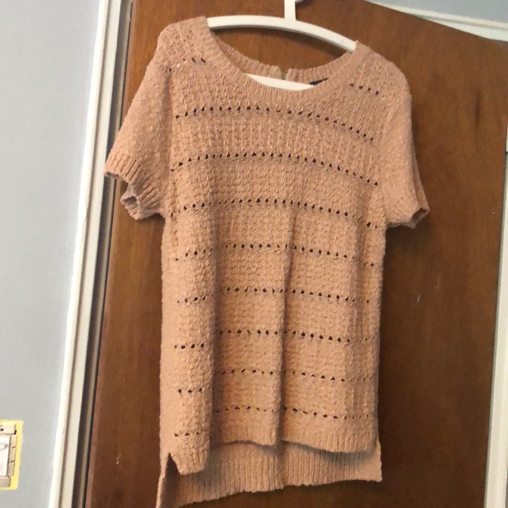 short sleeve sweater